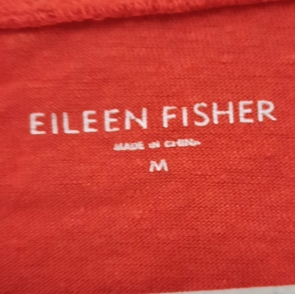 Eileen Fisher Linen Top M - Picture 4 of 4